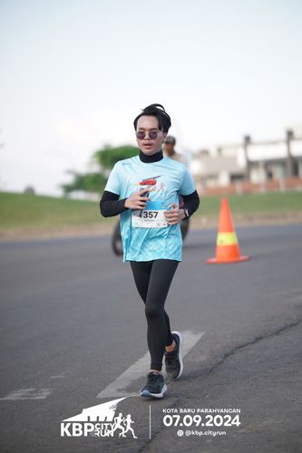 Race photo from KBP City Run 2024