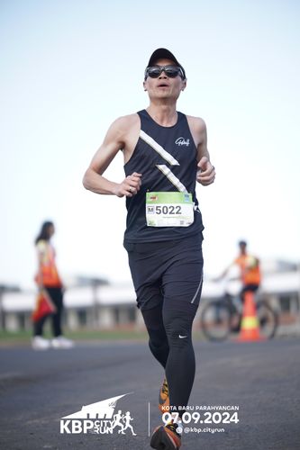 Race photo from KBP City Run 2024