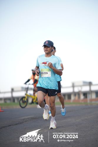 Race photo from KBP City Run 2024