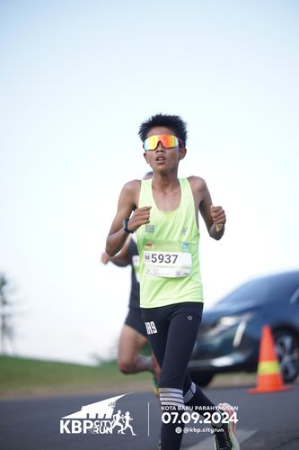 Race photo from KBP City Run 2024