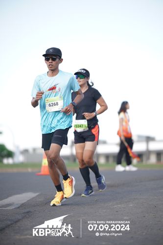 Race photo from KBP City Run 2024
