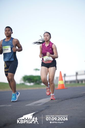 Race photo from KBP City Run 2024
