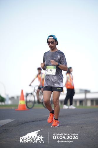 Race photo from KBP City Run 2024