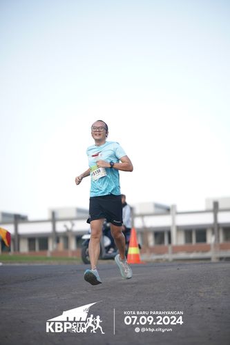 Race photo from KBP City Run 2024