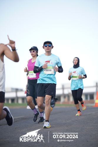 Race photo from KBP City Run 2024