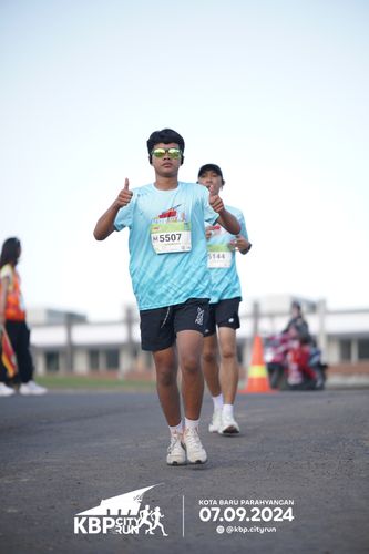 Race photo from KBP City Run 2024
