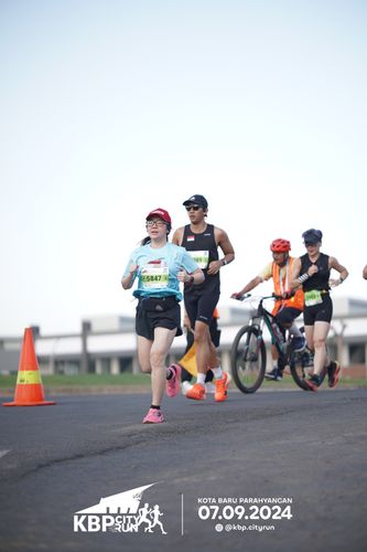 Race photo from KBP City Run 2024