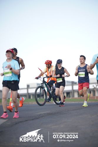 Race photo from KBP City Run 2024
