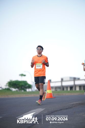Race photo from KBP City Run 2024