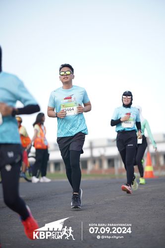 Race photo from KBP City Run 2024