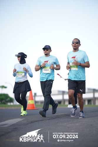 Race photo from KBP City Run 2024