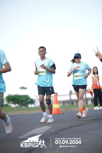 Race photo from KBP City Run 2024