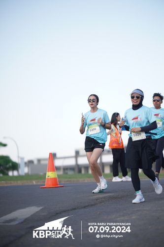 Race photo from KBP City Run 2024