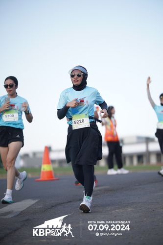 Race photo from KBP City Run 2024