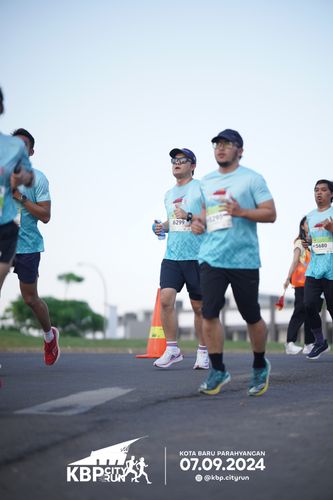 Race photo from KBP City Run 2024