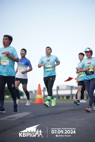 Race photo from KBP City Run 2024