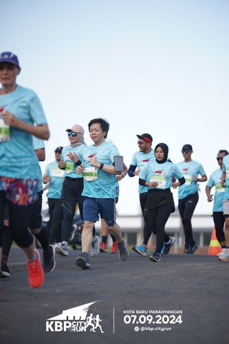 Race photo from KBP City Run 2024