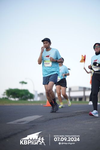 Race photo from KBP City Run 2024