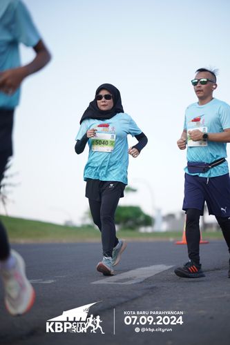 Race photo from KBP City Run 2024