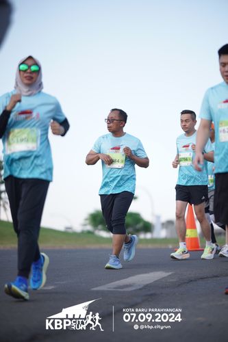 Race photo from KBP City Run 2024