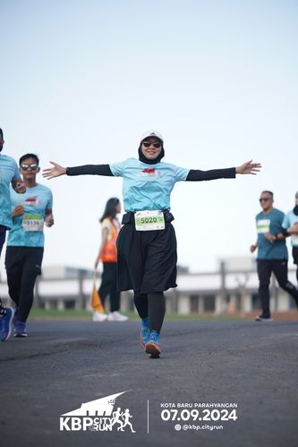 Race photo from KBP City Run 2024