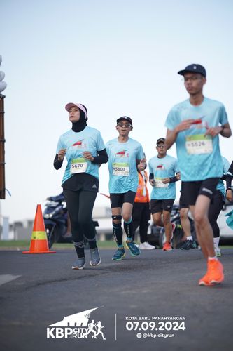 Race photo from KBP City Run 2024