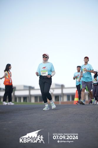 Race photo from KBP City Run 2024