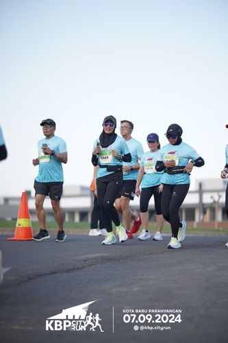 Race photo from KBP City Run 2024