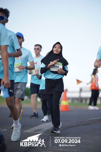 Race photo from KBP City Run 2024