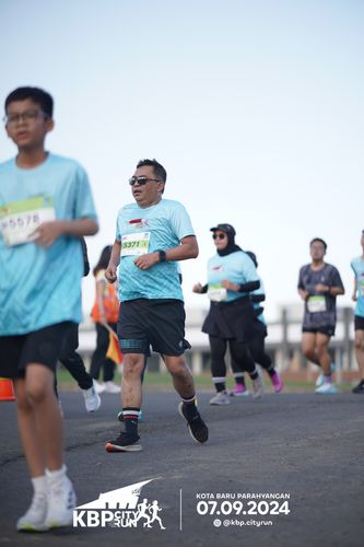 Race photo from KBP City Run 2024
