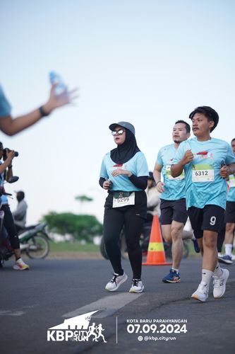 Race photo from KBP City Run 2024