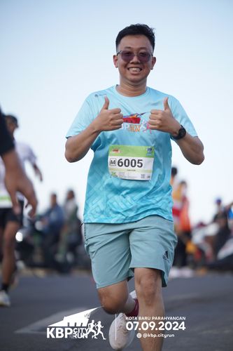 Race photo from KBP City Run 2024