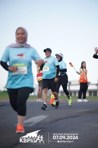 Race photo from KBP City Run 2024