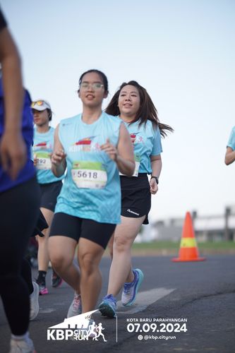 Race photo from KBP City Run 2024