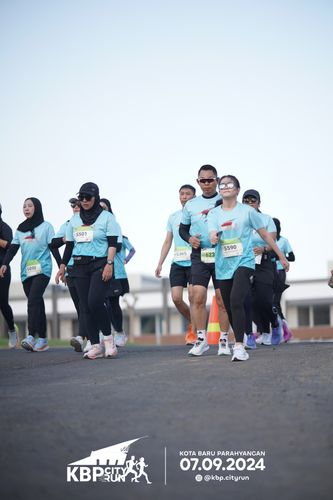 Race photo from KBP City Run 2024