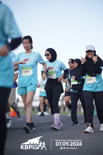Race photo from KBP City Run 2024