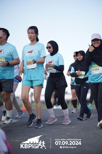 Race photo from KBP City Run 2024
