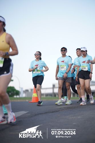 Race photo from KBP City Run 2024
