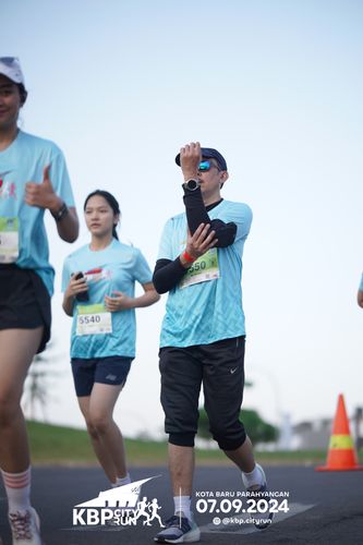 Race photo from KBP City Run 2024