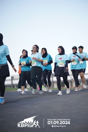 Race photo from KBP City Run 2024