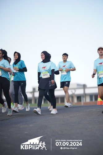 Race photo from KBP City Run 2024