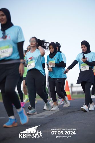 Race photo from KBP City Run 2024