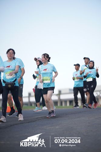Race photo from KBP City Run 2024