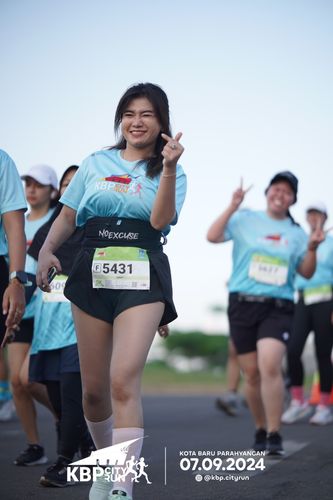 Race photo from KBP City Run 2024