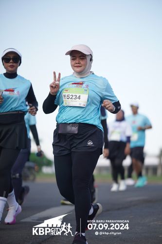 Race photo from KBP City Run 2024