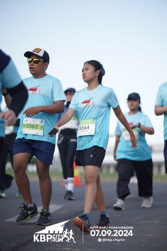 Race photo from KBP City Run 2024