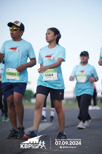 Race photo from KBP City Run 2024