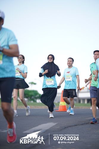 Race photo from KBP City Run 2024