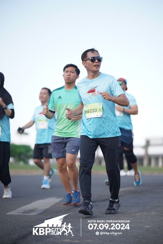 Race photo from KBP City Run 2024