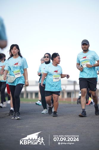 Race photo from KBP City Run 2024